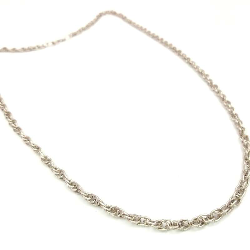 Sterling silver chain necklace