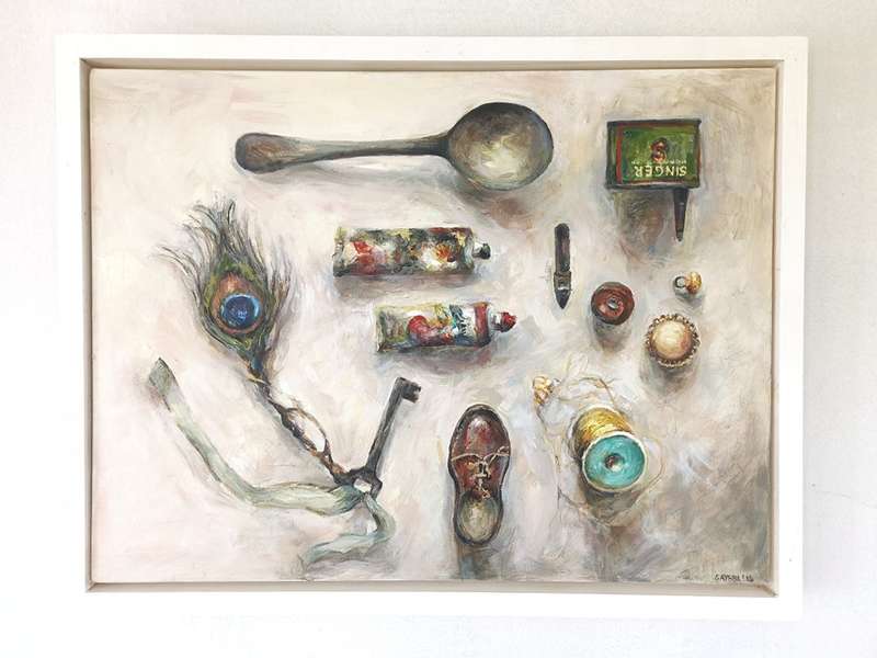 Oil painting by Wendy Gaybba