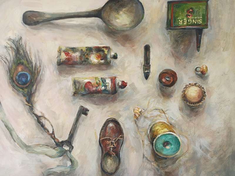 Oil painting by Wendy Gaybba