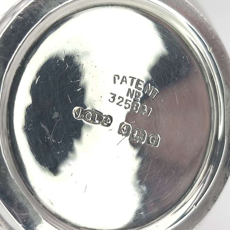 Art Deco sterling silver sugar castor