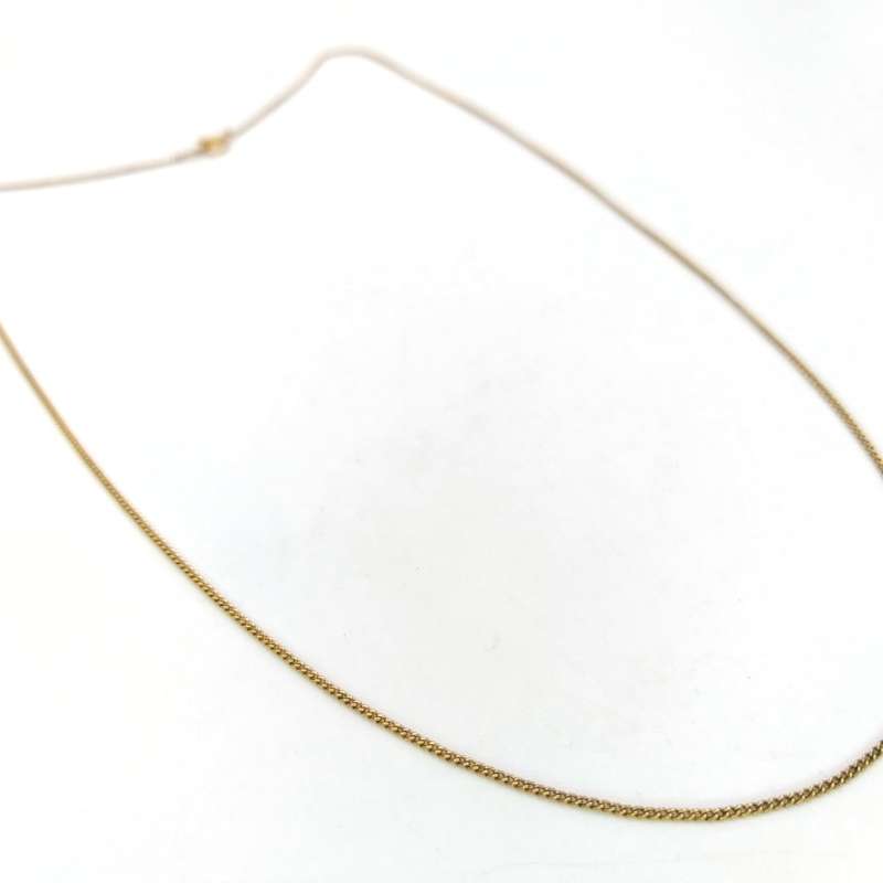 9ct gold curb link chain