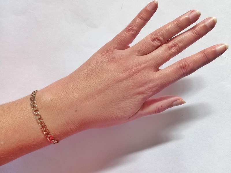 Vintage two-tone rose & yellow gold bracelet