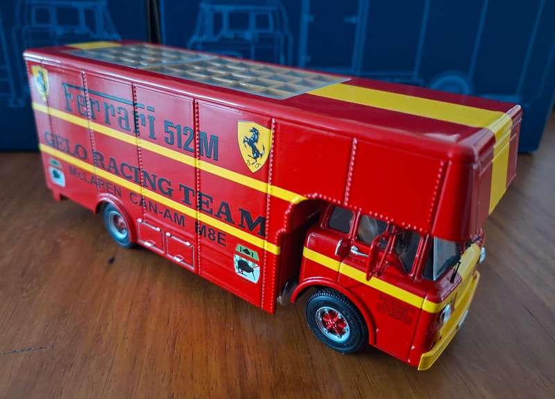 C-Type Ferrari Race Car Transporter