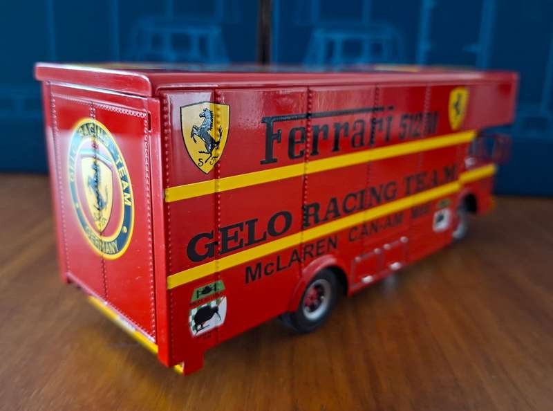 C-Type Ferrari Race Car Transporter