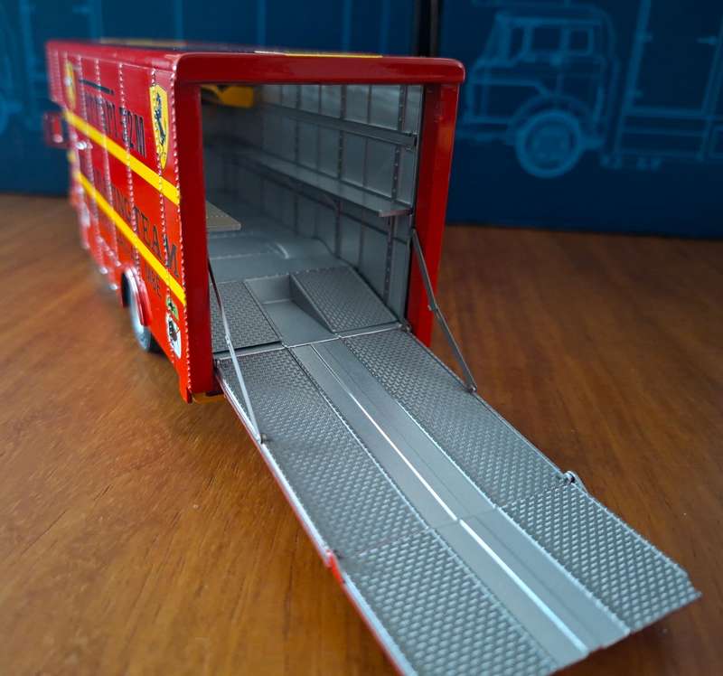 C-Type Ferrari Race Car Transporter