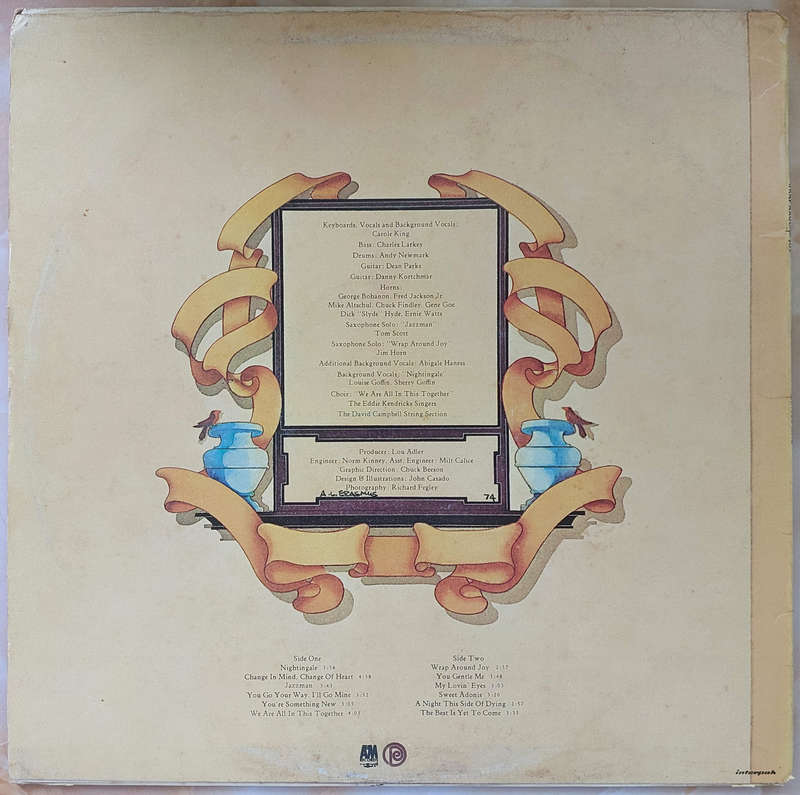 CAROLE KING - Wrap Around Joy