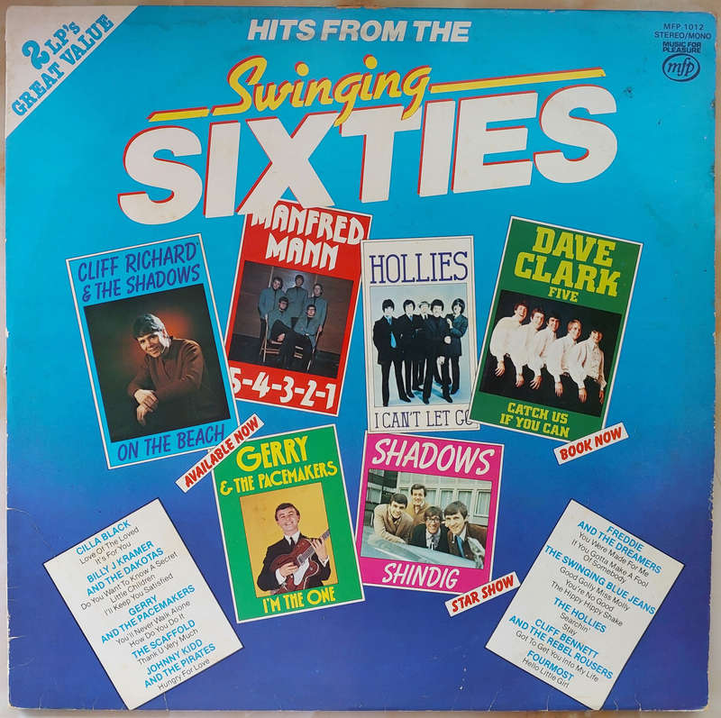 HITS FROM THE SWINGING SIXTIES - Original Artists (Double Album)