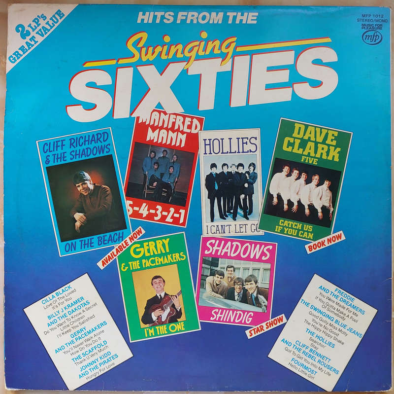HITS FROM THE SWINGING SIXTIES - Original Artists (Double Album)