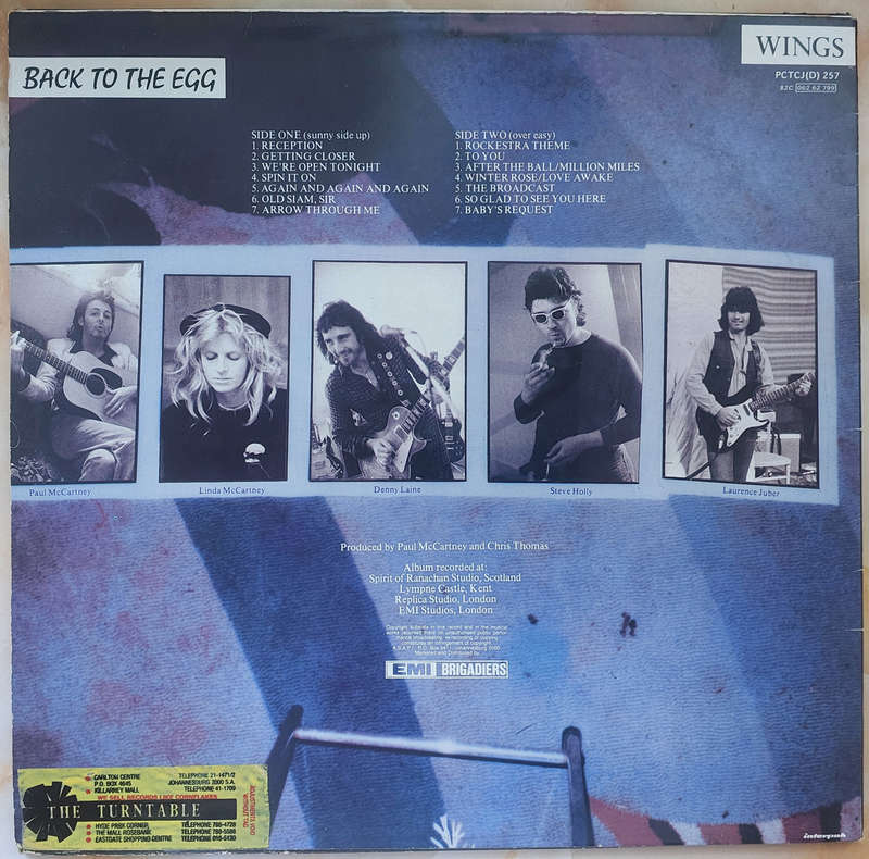 WINGS - Back To The Egg