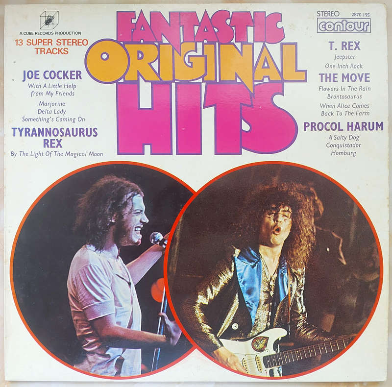 FANTASTIC ORIGINAL HITS - Joe Cocker / Tyrannosaurus Rex / T.Rex / The Move / Procul Harum