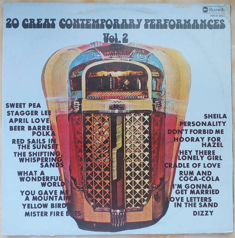 20 GREAT CONTEMPORARY PERFORMANCES - Original Artists (Double Album)