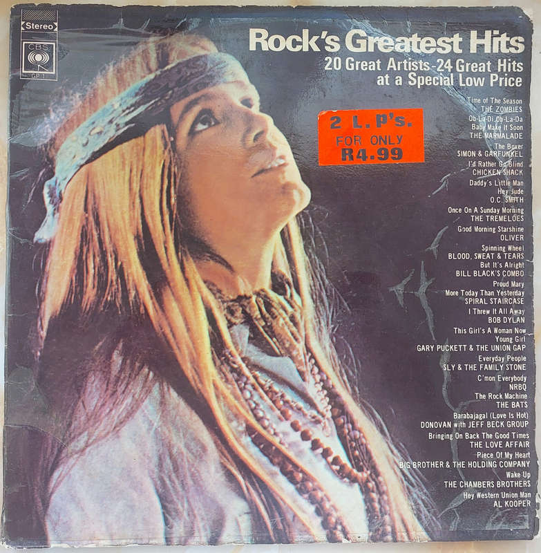 ROCK's GREATEST HITS - Original Artists - (Double Album)