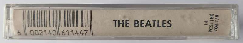 THE BEATLES - THE BEATLES (WHITE ALBUM) SINGLE LONGPLAY CASSETTE