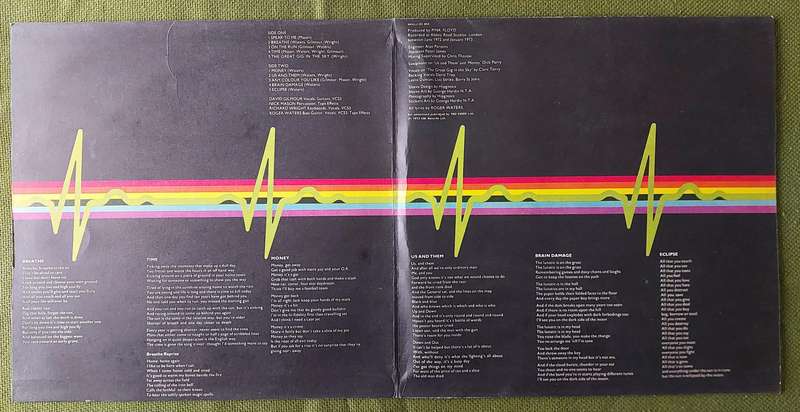 PINK FLOYD - DARK SIDE OF THE MOON (RHODESIA)