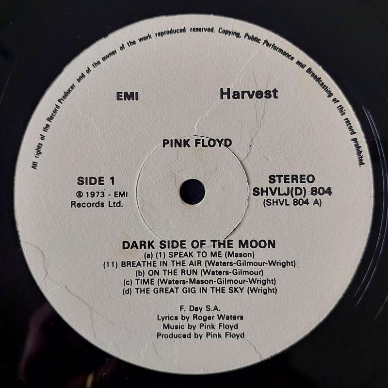 PINK FLOYD - DARK SIDE OF THE MOON (RHODESIA)