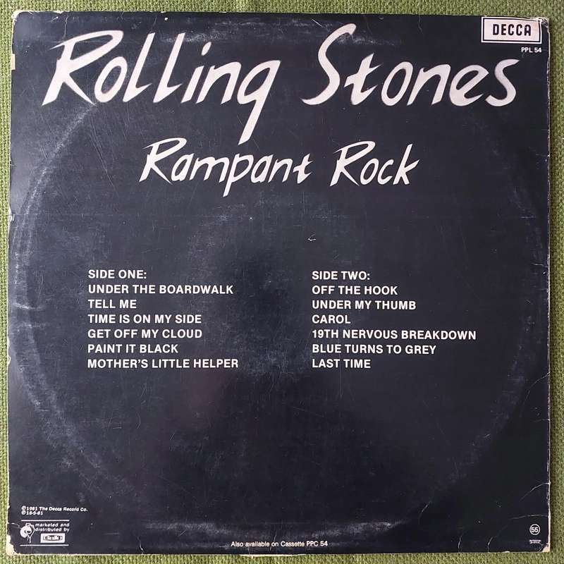 ROLLING STONES - RAMPANT ROCK