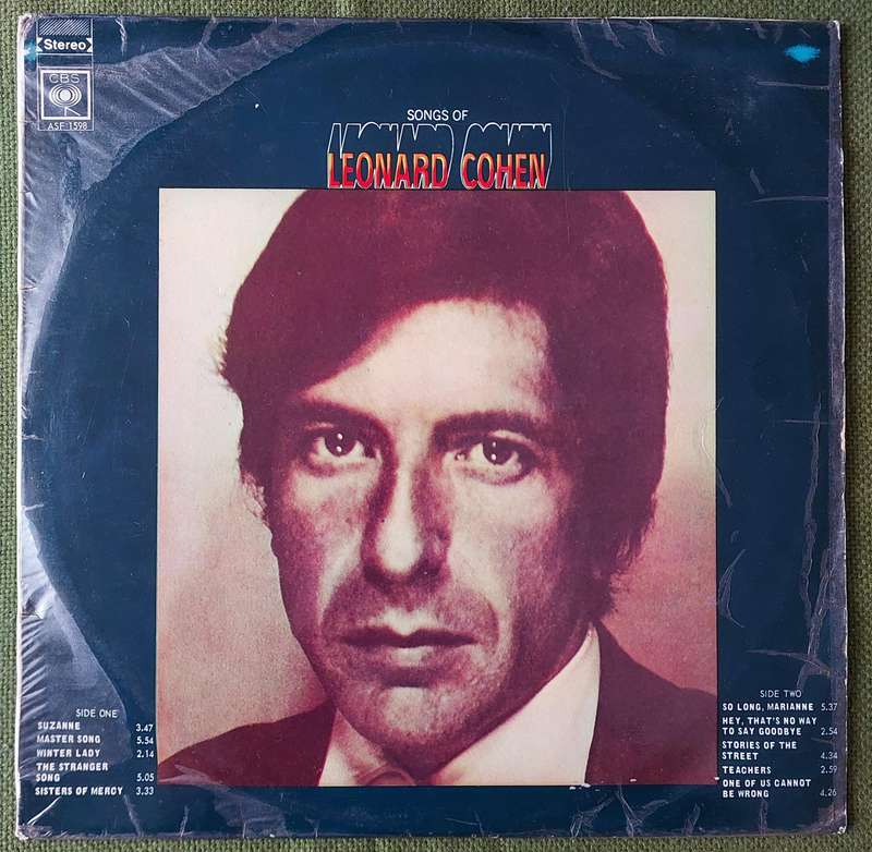 LEONARD COHEN - SONGS OF LEONARD COHEN