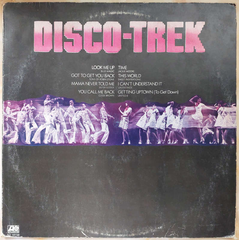 DISCO TREK - Original Artists (Red Atlantic Label)