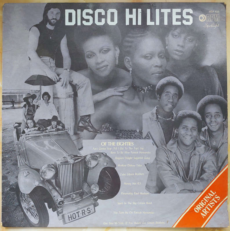 DISCO HI LITES OF THE EIGHTIES - Original Artists