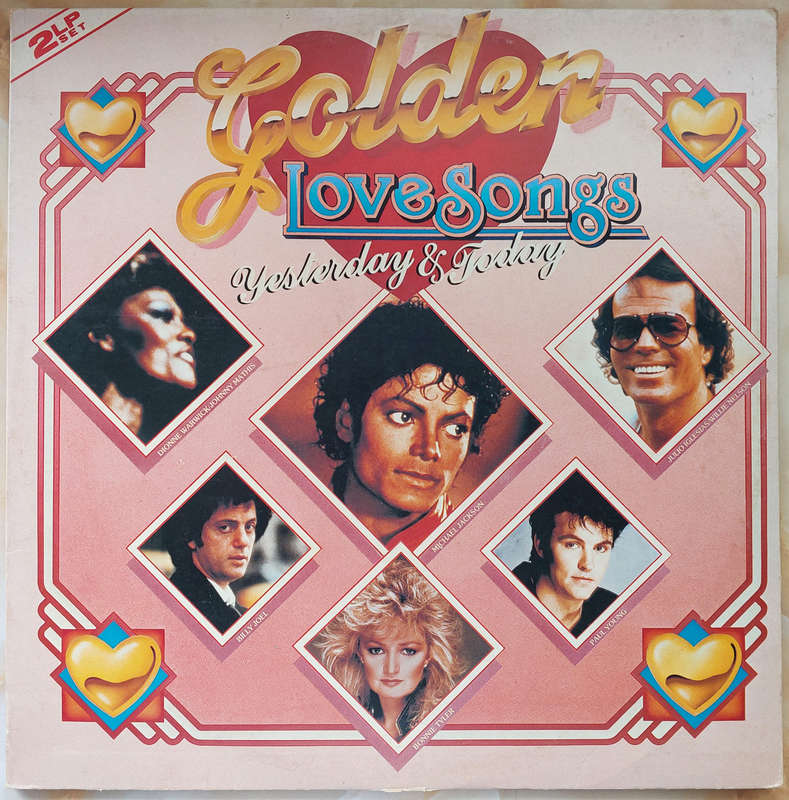 GOLDEN LOVE SONGS YESTERDAY & TODAY - Original Artists (Double Album) PINK VINYL