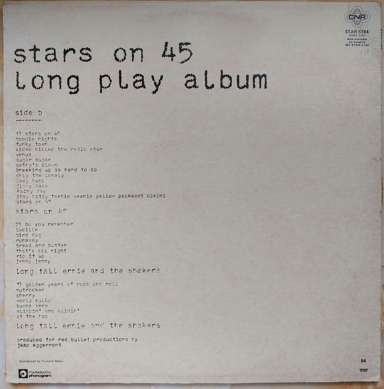 STARS ON 45 - Long Play Album