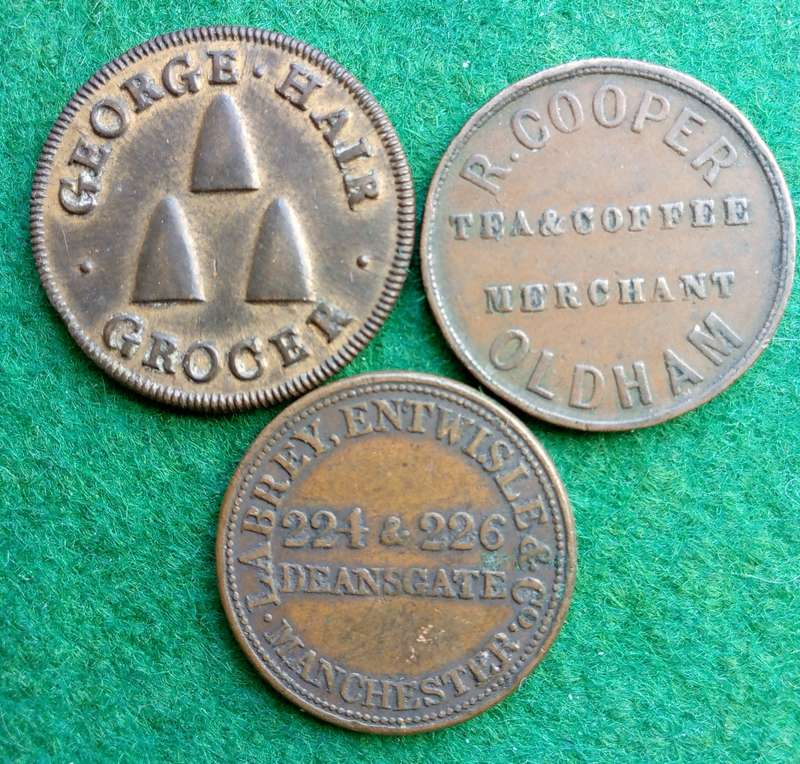 Great Britain advertising token lot