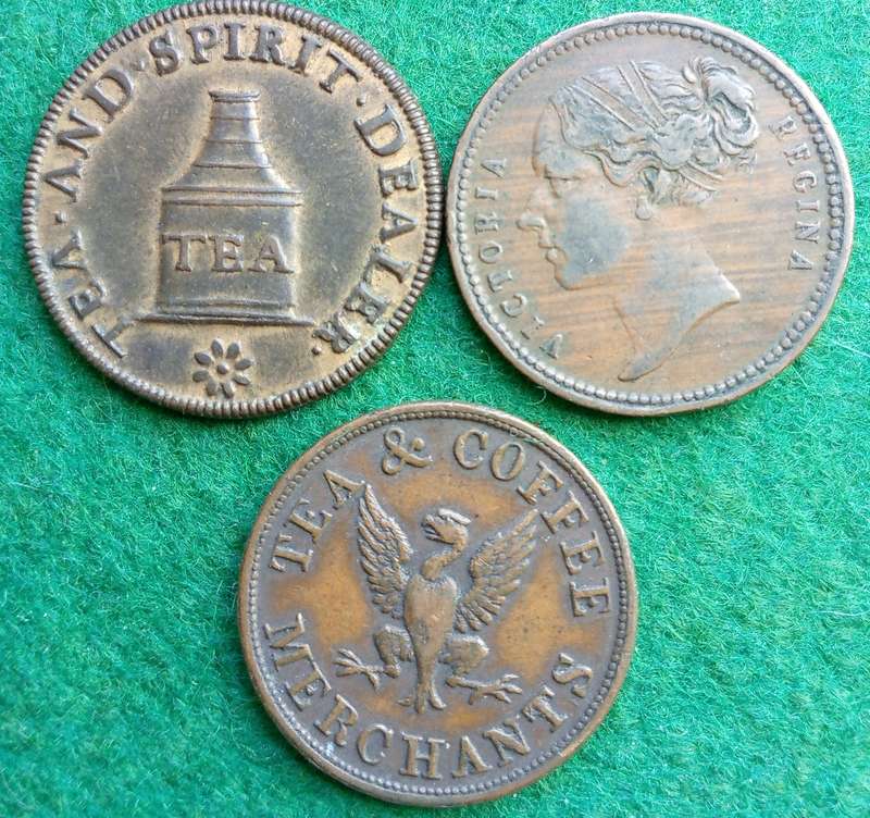 Great Britain advertising token lot