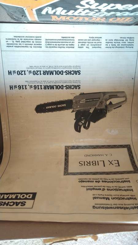 60cc German made chainsaw