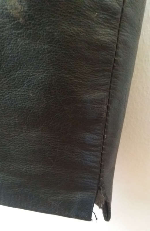 Bikers pants - unisex soft leather lined