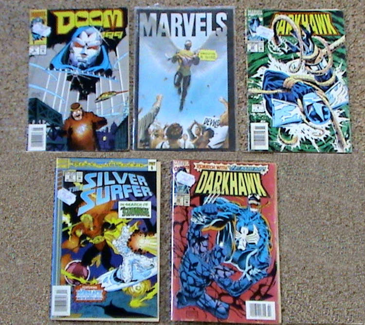Marvel: The Amazing Spider-Man Annual (1994) and 11 comics Darkhawk, Spiderman, Doom etc