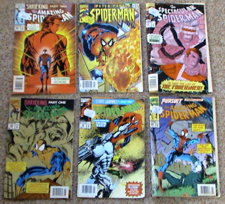 Marvel: The Amazing Spider-Man Annual (1994) and 11 comics Darkhawk, Spiderman, Doom etc