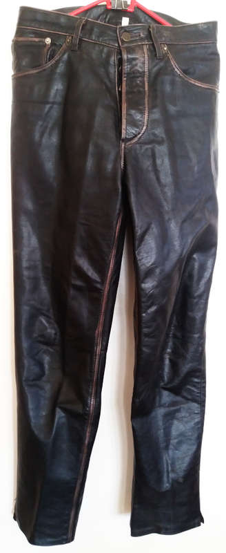 Bikers pants - unisex soft leather lined