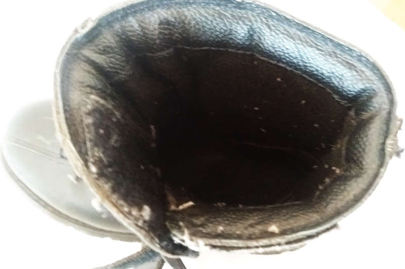 Vixen motorcycle leather boots - women size 6