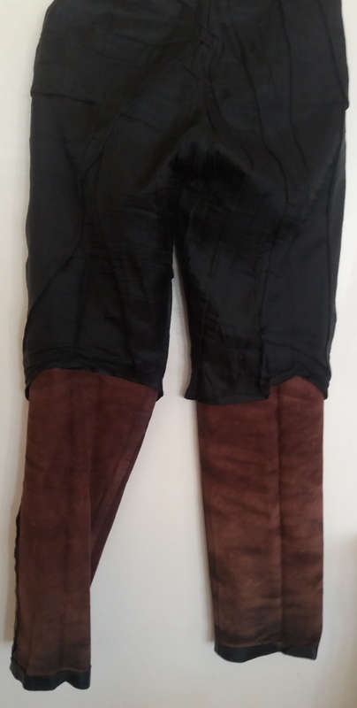 Bikers pants - unisex soft leather lined - slightly damaged