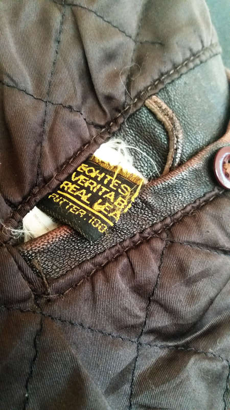 Wing genuine leather vintage bikers jacket - handmade