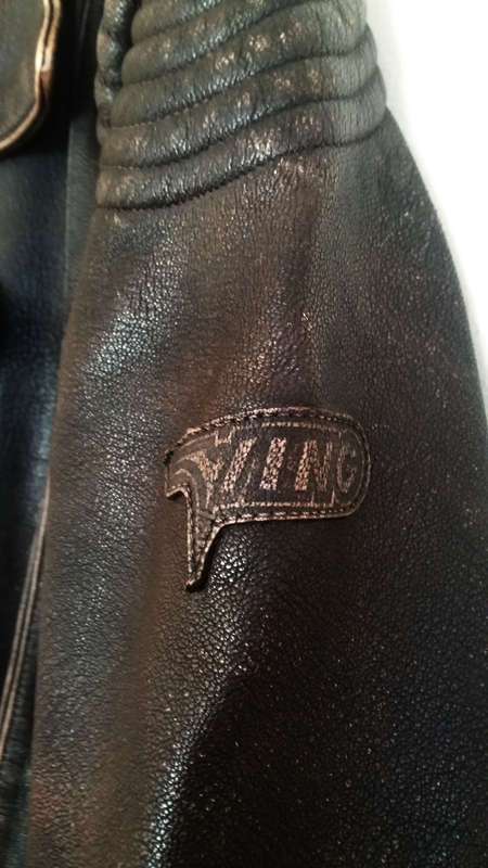 Wing genuine leather vintage bikers jacket - handmade
