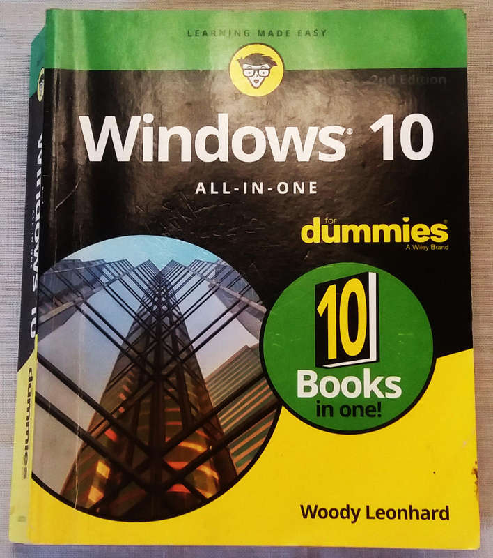 Windows 10 all-in-one for dummies by Woody Leonhard - 2nd edition