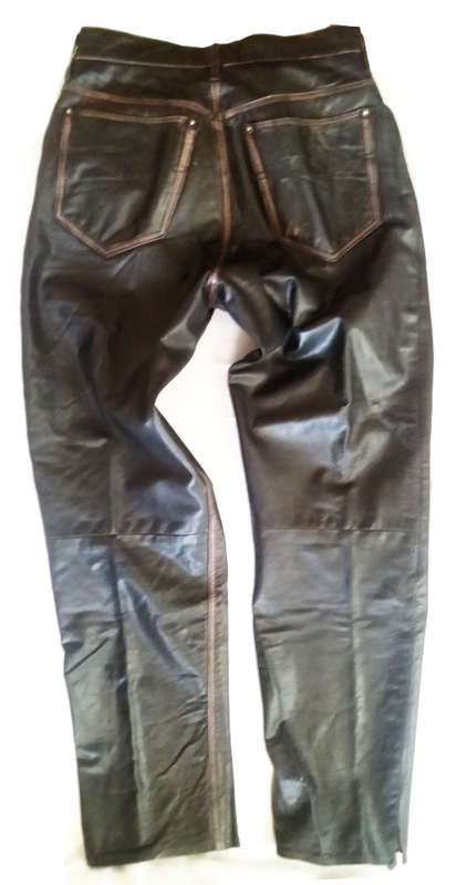Bikers pants - unisex soft leather lined