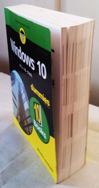 Windows 10 all-in-one for dummies by Woody Leonhard - 2nd edition