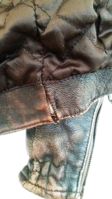 Wing genuine leather vintage bikers jacket - handmade