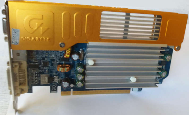 GIGABYTE GV-NX65128DE Graphics Card GeForce 6500 - 128 MB