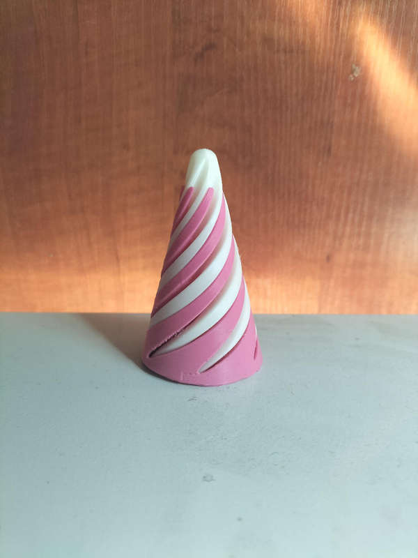 3D printed Spiral Cone