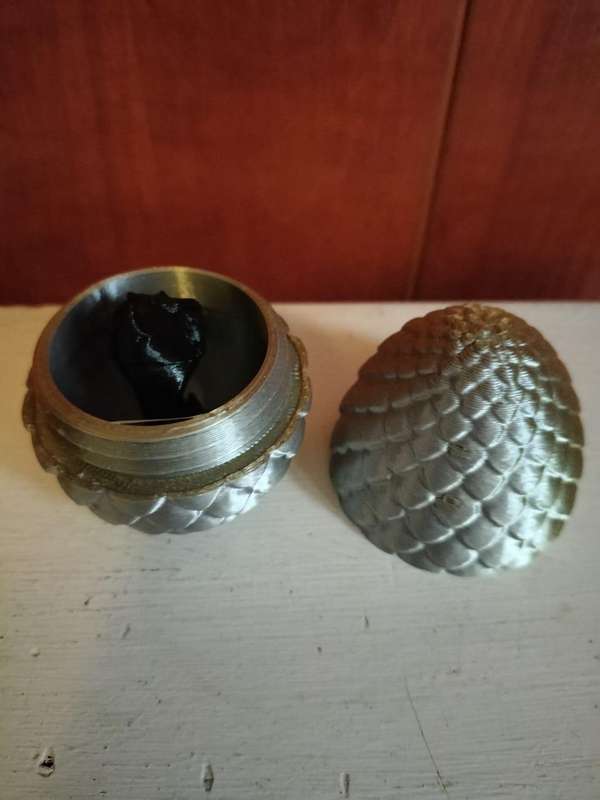 3D Printed Dragon Egg