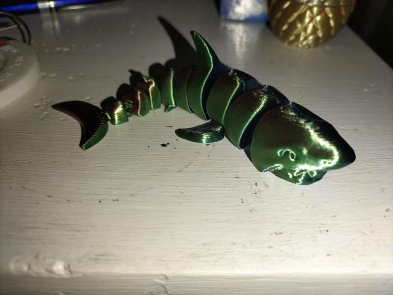 3D articulated Shark