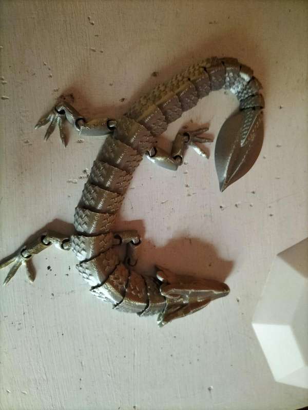 Articulated 3D Printed Dragon