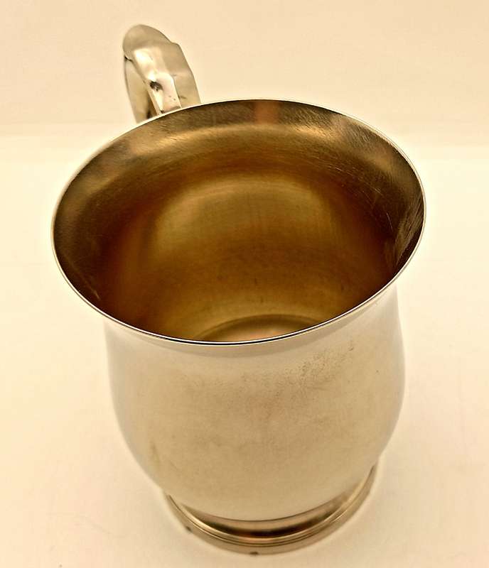 Vintage EPNS silver plated Mug 115x114mm