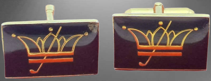 A Pair of Vintage Golf? - Cufflinks - No Box