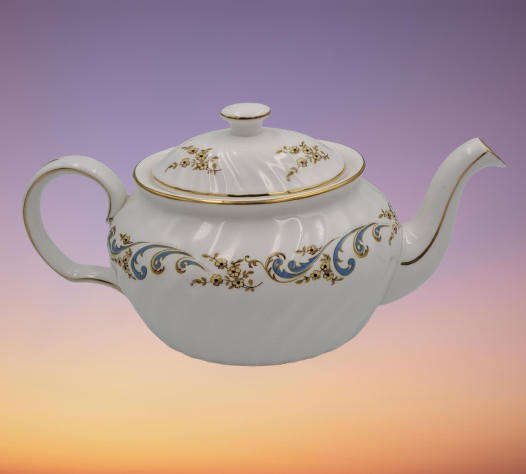 Vintage Royal Grafton MARLBOROUGH Large Tea Pot -Fine Bone China