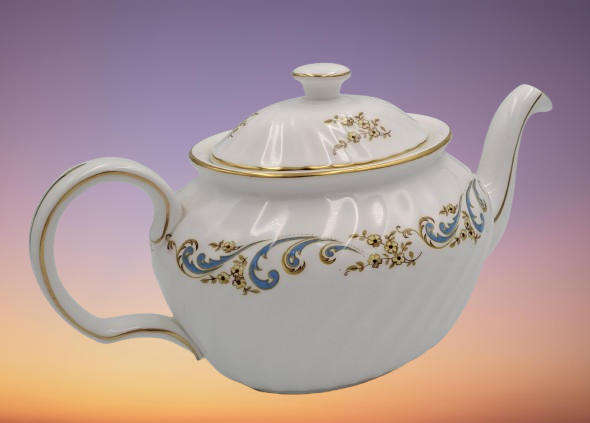 Vintage Royal Grafton MARLBOROUGH Large Tea Pot -Fine Bone China