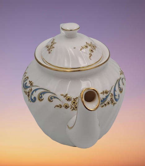 Vintage Royal Grafton MARLBOROUGH Large Tea Pot -Fine Bone China